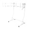Triple Racing Monitor Stand Pro Snow