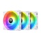 SWAFAN EX12 RGB PC Cooling Fan White TT Premium Edition (3-Fan Pack)