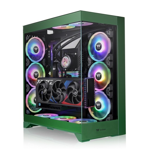 CTE E660 MX Racing Green Mid Tower Chassis