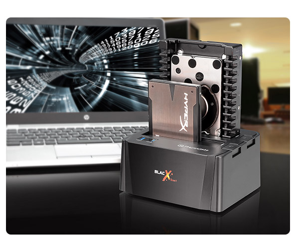 Thermaltake BlacX Duet - HDD docking station - SATA 6Gb/s - USB 3.0